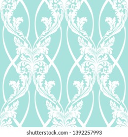 Victorian vector ornament, beautiful pattern, Damascus style