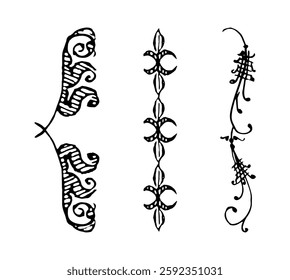 Victorian vintage divider set art