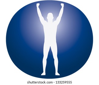 Victorious Man