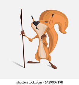 Victory character wise squirrel Zen