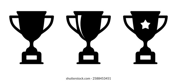 The victory cup is a meaningful symbol that symbolizes the awards of the winners. It can be used on web and mobile applications.