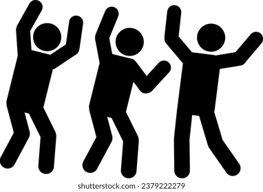 victory dancer dance dancing celebrate 7746