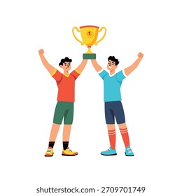 Victory Flat Ilustración vectorial EPS 10 Archivo