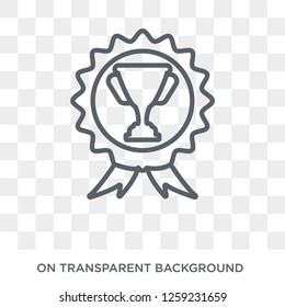 Victory icon. Victory design concept from  collection. Simple element vector illustration on transparent background.