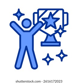 Victory Icon Element For Design