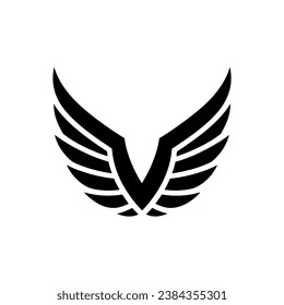 Victory Icon on White Background - Simple Vector Illustration