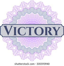 Victory linear rosette