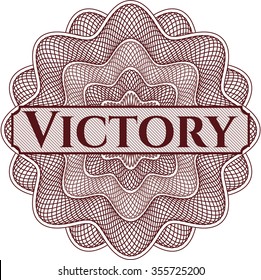 Victory linear rosette