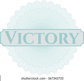Victory linear rosette