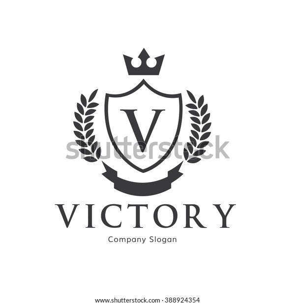 Stock Vektor Victory Logocrest Logovector Logo Template Bez Autorskych Poplatku 388924354