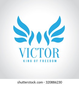 Victory Logo,Vector Logo Template.