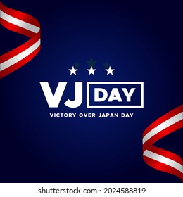 Victory Over Japan Day Background Design