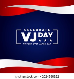 Victory Over Japan Day Background Design