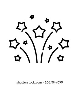 Victory salute line icon, concept sign, outline vector illustration, linear symbol.