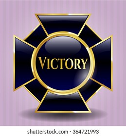 Victory shiny emblem