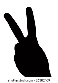 Victory sign