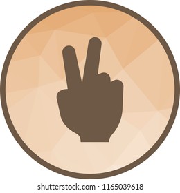 Victory, sign, hand