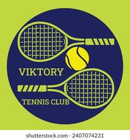 victory tennis club logo pro
