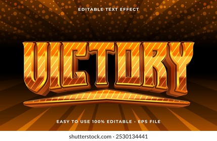 victory text style theme, Editable text style effect