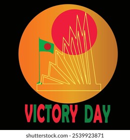 Ilustración vectorial de Diseño de Camiseta Victory