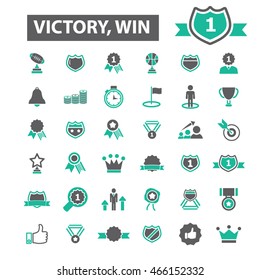 iconos de victoria