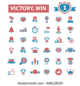 iconos de victoria
