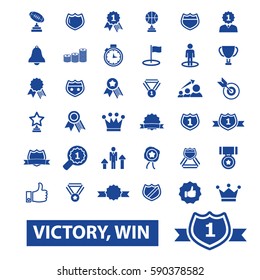 iconos de victoria
