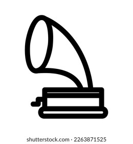 victrola icon or logo isolated sign symbol vector illustration - high quality black style vector icons
