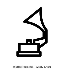 victrola icon or logo isolated sign symbol vector illustration - high quality black style vector icons
