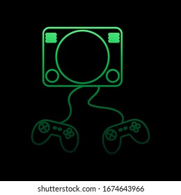 Video attachment nolan icon. Simple thin line, outline vector of gaming icons for ui and ux, website or mobile application