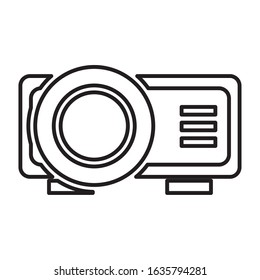 video bean player isolated icon vector illustration design