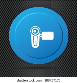 Video button,vector