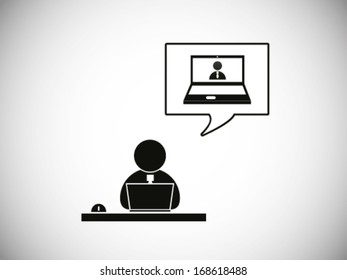 Video Call - Businessman