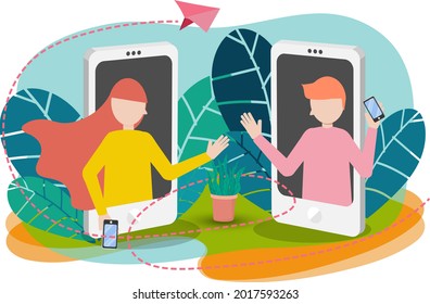 Video call conference, working from home, social distancing, business discussion