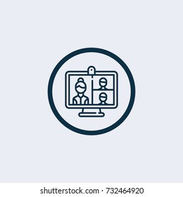 Video call icon