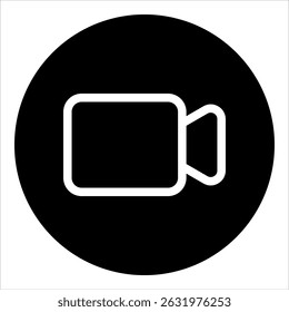 Video Call Icon Element For Design