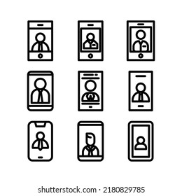 video call icon or logo isolated sign symbol vector illustration - Collection of high quality black style vector icons
