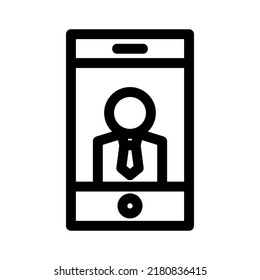 video call icon or logo isolated sign symbol vector illustration - high quality black style vector icons
