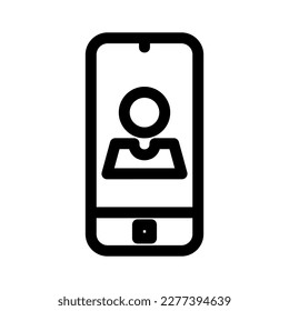 video call icon or logo isolated sign symbol vector illustration - high quality black style vector icons
