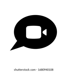 Video Call Icon, Online Chat