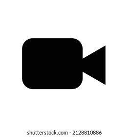 Video Call Icon Recording Sign Stock Vector (Royalty Free) 2128810886 ...