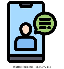 Video Call icon symbol. Vector illustration