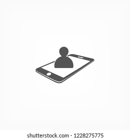 Video Call icon. Vector  Eps 10 