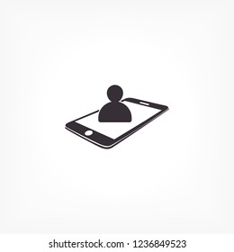 Video Call icon. Vector  Eps 10 