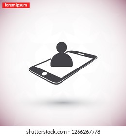 Video Call icon. Vector  Eps 10 