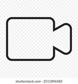 Video call icon vector. video call icon vector illustration.