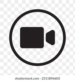 Video call icon vector. video call icon vector illustration.
