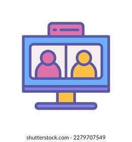 video call icon for your website design, logo, app, UI.