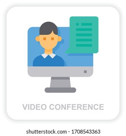 Video Call icons for web design, book, ads, app, project etc.