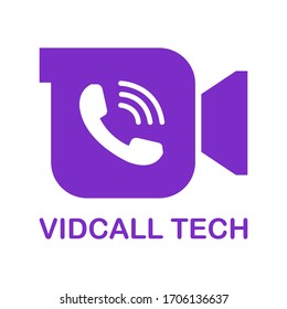 Video call technology logo | EPS10